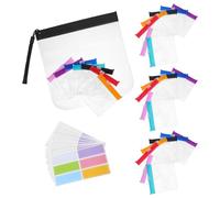 HEMOTON Bolsas Resellables Transparentes para Pastillas Cierre Deslizante y Etiquetas Organizador Portátil de Medicamentos Diario 39 Unidades Mixtas para Viaje y Almacenamiento Seguro