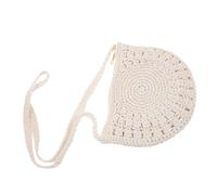 HEMOTON Bolsos Tejidos Para Mujer Bandolera Bandolera De Crochet Bolsos Cruzados Para Mujer Monedero Tejido Cartera