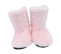 HEMOTON Botas de Interior Invierno para Suelo Antideslizantes Acolchadas y Cálidas Adultos Color