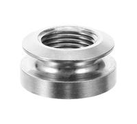 HEMOTON Botón de Correa de Guitarra de Metal Rosca 3/8-32, Tapa de Pasador Final Plateada, Accesorio Práctico para Guitarra Acústica, Repuesto Seguro para Fijación de Correa