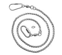 HEMOTON Cadena De Acero para Patas De Pájaros Tobillera De Loro Resistente Al Desprendimiento para Cacatúas y Agapornis Uso Entrenamiento y Control De Vuelo