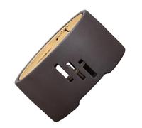 HEMOTON Calentador de Tetera Estilo Japonés de Cerámica Base Calefactora para Velas, Fácil de Transportar, Adecuado para Fiestas de Cumpleaños y Decoración Hogar