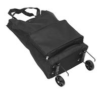 HEMOTON Carro de Compras Plegable con Ruedas Bolsa de Compra Portátil y Resistente Trolley Multiusos para Supermercado y Hogar Bolsa Grande para Ropa y Alimentos Fácil de Transportar