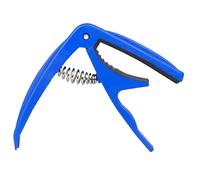 HEMOTON Cejilla Para Guitarra Eléctrica y Acústica Capo De Ukelele Abrazadera Accesorio De Capos De Guitarra Color Azul Material Abs Para Practicar Casa o