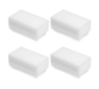 HEMOTON Cepillo Sensorial para Terapia, Cepillo de Wilbarger 4 Pcs, Plástico y Esponja, Blanco, Fácil de Limpiar, para Baño Diario de Bebés