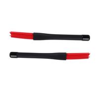 HEMOTON Cepillo Telescópico de Nailon Accesorios para Batería de Jazz Escobillas Batería Jazz Baquetas