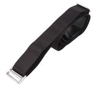 HEMOTON Cinturón Ajustable para Camisa Unisex de Nylon y Cuero, Máxima Resistencia y Fuerte Sujeción, Adecuado para Oficina y Uso Formal, 2,5 Cm de Ancho