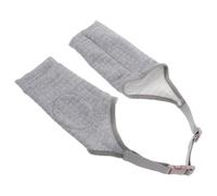 HEMOTON Codera Ajustable para Perros XL Gris, Protector de Codos Delanteros y Muslos, Manga Transpirable para Recuperación Postoperatoria y Prevención de Lamido en Articulaciones, Ropa