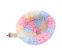 HEMOTON Columpio Nido De Loros Nido De Jaula De Pájaro Cálido Accesorios Jaula Periquito Nido Amor De Nido De Pájaros Loro Cama para Dormir Calentador De Jaula De Pájaros Algodón