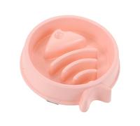 HEMOTON Comedero Lento para Mascotas Forma de Hueso de Pez Comedero para Perros y Gatos Tazón para Comer Sano para Reducir la Velocidad de Alimentación Previene el Ahogamiento y Mejora