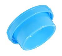 HEMOTON Comedero para Perros y Gatos Antimoscas, Plástico Grueso, Tamaño Pequeño, Uso Diario para Cachorros y Gatos Domésticos, Cuenco Circular para Mascotas Pequeñas Color Aleatorio