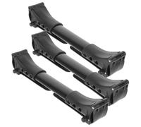 HEMOTON Conector Ajustable 3 Piezas Resistentes para Cochecito Gemelar para Conectar Cochecitos de Ñiño de Aluminio Negro en Viajes y Parques Temáticos