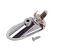 HEMOTON Conector Jack de Salida Estilo Barco para Guitarra Eléctrica Tornillos Fd Gt41