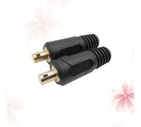 HEMOTON Conector Rápido 2 Piezas 35-50 Mm² Excelente Conductividad Eléctrica Varios estilos y Buena Aislación para Soldadura de Cobre para Equipos de Soldadura Varios estilos