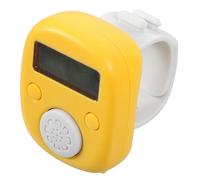 HEMOTON Contador de Dedos Manual Luminiscente Anillo Contador Portátil de Dispositivo de Seguimiento Preciso para Tejer y Oraciones Diseño Compacto y Resistente