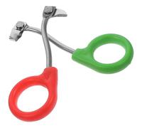 HEMOTON Cortador Triangular para Rama 2piezas, Herramienta de Jardinería Práctica de Plástico y Acero Inoxidable para Podar Árboles en Huertos y Plantaciones