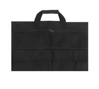 HEMOTON Cubierta Antipolvo para Monitor de Escritorio, Nylon, Negro | Protección Ligera y Ajuste a Medida, para Oficina y Trabajo, Funda Portátil con Asa, Uso Diario