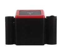 HEMOTON Cubo de Basura para Coche con Cenicero Integrado, Mini Tamaño Compacto, Material Abs Resistente, Organizador Multiusos para Asiento Trasero, Accesorio para Interior de Automóvil