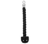 HEMOTON Cuerda para Tríceps De Nylon con Hebilla Acero Resistente Equipo De Entrenamiento De Fuerza para Bíceps Espalda Hombros Abdomen En Casa Gimnasio Máquina De Polea 14.56X2.75X2.75In