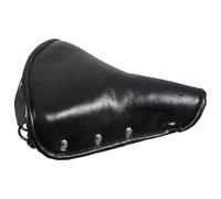 HEMOTON Cuero Sillín Cómodo Negro de Muelles Bicicleta Vintage | Protección contra Impactos, Estilo Retro, para Bicicletas Clásicas y Triciclos, Asiento Resistente Varios estilos