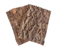 HEMOTON Decoración de terrarios de Corteza de árbol, 100 x 50 cm, 2 Piezas, Plataforma para Tomar el Sol, Superficie trepadora para Tortugas y Reptiles, para terrario
