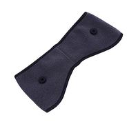 HEMOTON Diadema a prueba de viento y tibio accesorios para el cabello Diadema de entrenamiento venda botones diadema cálida de invierno Diadema calentadora de orejas forro polar Gris