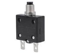 HEMOTON Disyuntor Térmico de Reinicio Manual 25A Botón Pulsador Protección contra Sobrecarga para Automóvil Barco Protección Térmica y Circuito Seguro