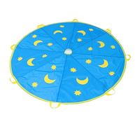 HEMOTON Equipo De Entrenamiento Sensorial De Paracaídas Actividades De Grupo El Colegio Material Resistente y Color Desarrollo Motor