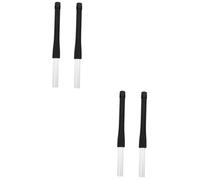 HEMOTON Escobillas Stagg 2 Pares De Cepillos De Tambor De Nailon Cepillo De Tambor De Alambre De Nailon Baquetas De Alambre De Nailon Cepillo De Tambor Duradero Cepillo De Baqueta Cepillo De Tambor