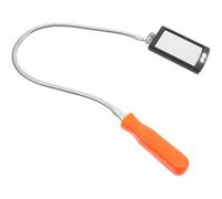 HEMOTON Espejo de Inspección Flexible Luz LED y Rotación de 360 Grados en Acero Inoxidable para Mantenimiento y Aplicaciones DIY