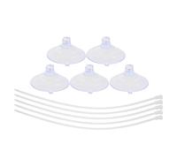 HEMOTON Estabilizadores para Parque Infantil Ventosa Antideslizante 5 Piezas Bridas de Sujeción Soporte Reforzado para Fijación Segura en Muebles y Suelos Anclaje Antivuelco Adecuado