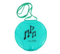 HEMOTON Estuche De Almacenamiento para CD y DVD Bolsa Organizadora Redonda Funda Portátil para Discos para y Diario
