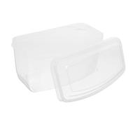 HEMOTON Estuche de Buceo Transparente, Caja de Almacenamiento Resistente a Presión y Polvo, Material PP Compacto y Portátil para Gafas de Natación y Snorkel