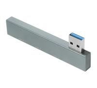 HEMOTON Extensor De Interfaz Múltiple De Estación De Acoplamiento USB Concentrador USB para Computadora Portátil Conectores USB Múltiples Interfaces Aleación De Aluminio Cable De Extensión