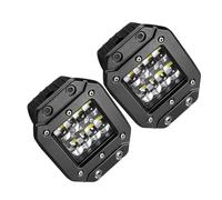 HEMOTON Faros LED Impermeables 5 4 160W Luces de Trabajo para Suv y Vehículos Todoterreno 2 Unidades Ip68 Iluminación Potente para Condiciones Climáticas Extremas