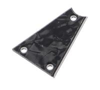 HEMOTON Funda Protección para de Panel y en Resistente para Mantenimiento del Partes de Pvc Negro Trasero Guitarra Eléctrica Taller de Reparación