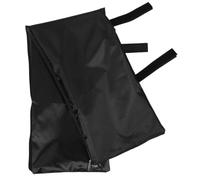 HEMOTON Funda Protectora para Manillar de Bicicleta Negra Oxford Acolchada | Antivibración y Antiarañazos, para Scooters y Manillares Rectos, Uso Diario en Lluvia y Invierno