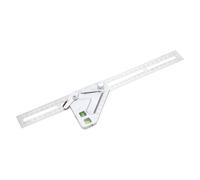 HEMOTON Herramienta Multifuncional de Acero Inoxidable para Carpintería Regla Cuadrada y Medición Precisa de Ángulos, Resistente y Adecuado para Trabajos de Madera