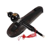 HEMOTON Hulusi de Resina C Clave para Principiantes Instrumento Musical Chino de Viento con Estuche de Almacenamiento para Tocar Fiestas Culturales