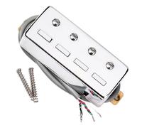 HEMOTON Humbucker Alta Salida y Mezcla de Sustain y Distorsión 4 Cuerdas Cubierta de Cobre, Cable de 4 Hilos para Músicos Profesionales