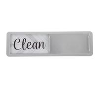 HEMOTON Imán Lavavajillas Magnético Doble Cara Indicador Limpio Sucio para Cocina Hogar Fácil Deslizante Acero Inoxidable