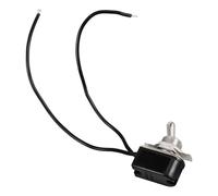 HEMOTON Interruptor de Palanca para Coche con Cable de 13 CM Apertura de 12 MM Mini Interruptor Alternar Automático Reemplazo Resistente para Automóvil y Barco Uso en Entornos Marinos