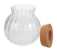 HEMOTON Jarrón de Cristal Transparente para Enraizamiento de Plantas Hidropónicas, Terrario de Mesa Pequeño en Forma de Bombilla, Macetero Hidropónico Decorativo para Interior y