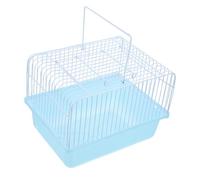 HEMOTON Jaula Portátil para Pájaros Lightweight Travel Cage for Small Birds for Trips Home Use Made of Material