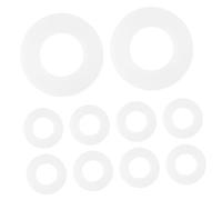 HEMOTON Juego De 100 Uds. Tornillos y arandelas de fijación del reemplazo de lavadora de accesorios de percusion instrumentos drum set lavadoras accesorios de caja