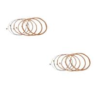 HEMOTON Juego De 12 Piezas mantenimiento de guitarra guitarras vocero acoustic guitar strings Cuerdas de guitarra acústica bajo clásico cuerda de guitarra cuerdas de guitarra electrica u50