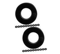 HEMOTON Juego De 200 Piezas Accesorios Para Batería Saxo Alto Mudo Partes De Tambor Junta De Embrague Lavadoras De Tambores De Plastico Accesorios Para Instrumentos El Plastico