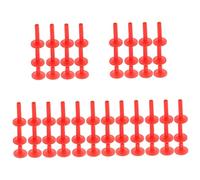 HEMOTON Juego De 5 Fundas De Repuesto Para Platillos Juego De Suministros Para Batería Funda De Plástico Para Platillos De Repuesto Para Kits De Batería 12 Piezas X 5