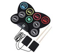 HEMOTON Juguete De Batería Electrónica Diseño Enrollable Portátil Para Principiantes Musical