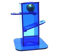 HEMOTON Juguete para Pájaros Interactivo con Torre Extraíble y Campana Entrenamiento de Inteligencia para Material Seguro y Compacto para Jaulas Pequeñas